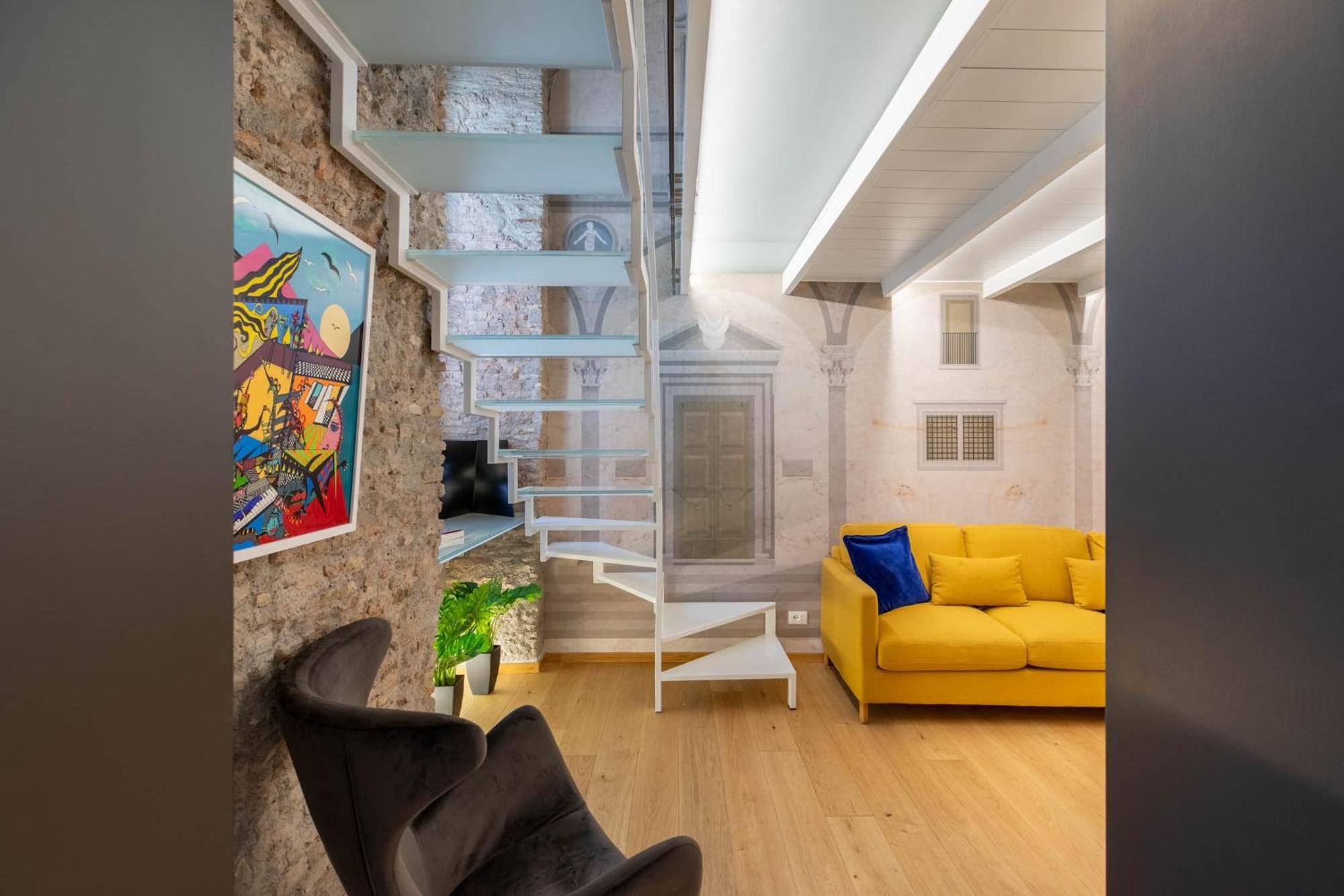 Iflat Glass And Stone Loft Rome